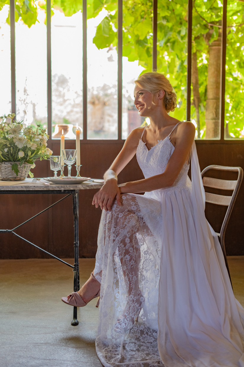 Vintage wedding dishes