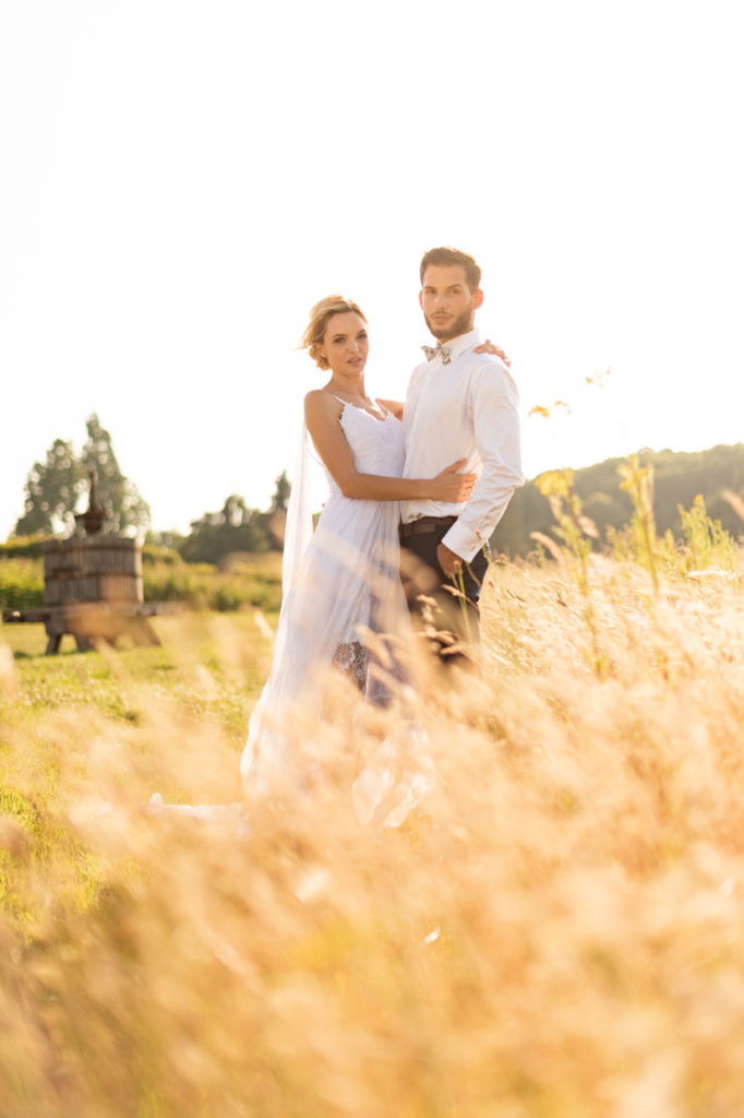 bohemian country wedding