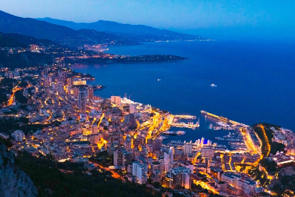 Monaco landscape view