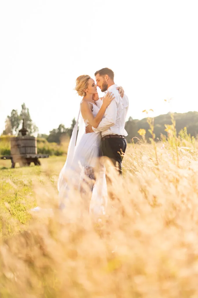 Bohemian chic wedding