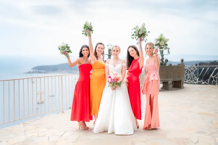 Photos de mariage au Château de la Chèvre d'Or - Eze Village